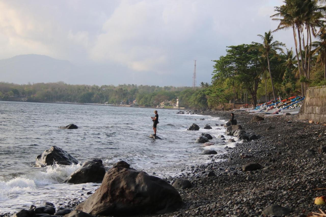 Absolute Beachfront, Paradise, 3Br Villa With Private Pool On 1200M2 Of Tropical Land Tulamben Exterior foto